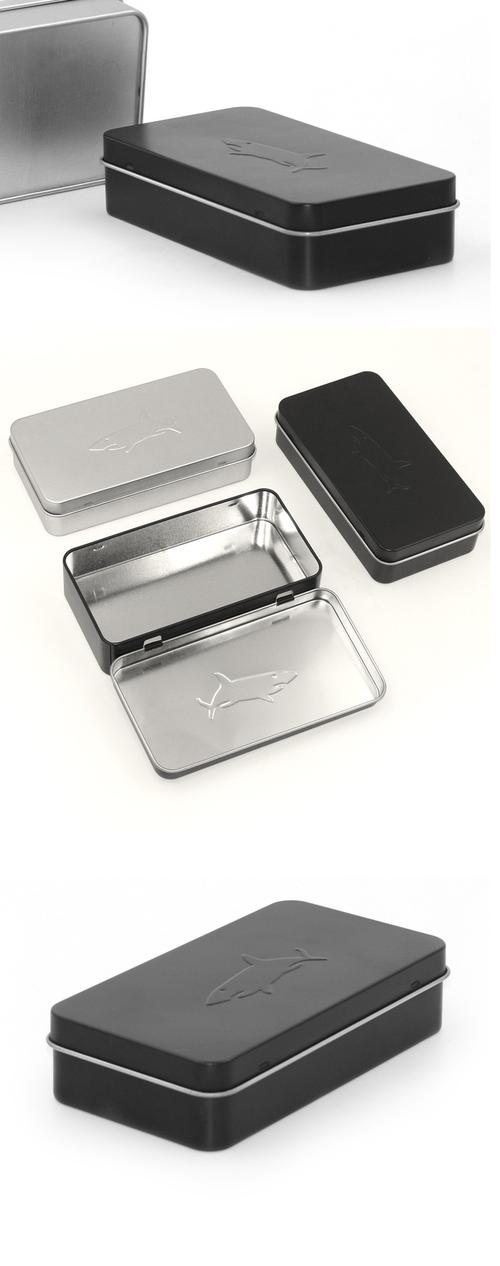 东莞工厂批发定制盒 连体翻盖铁盒 饼干喜糖包装铁罐 医疗药品收纳盒